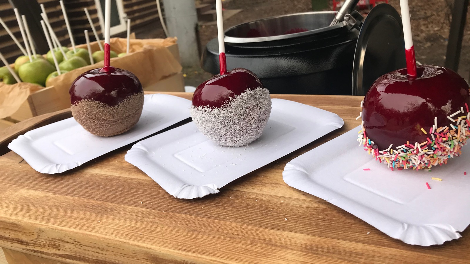 Карамельные яблоки
