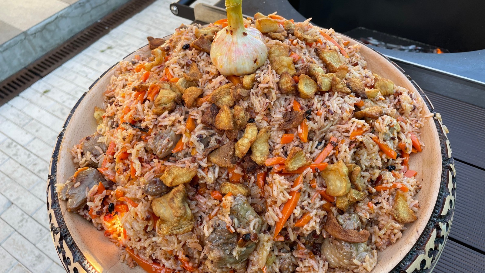 Приготовление в казане