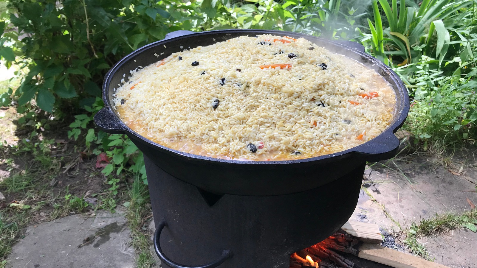 Приготовление в казане
