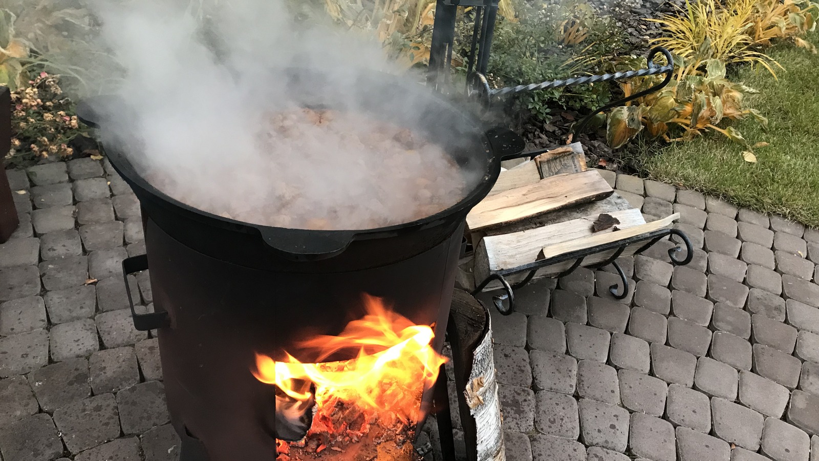 Приготовление в казане