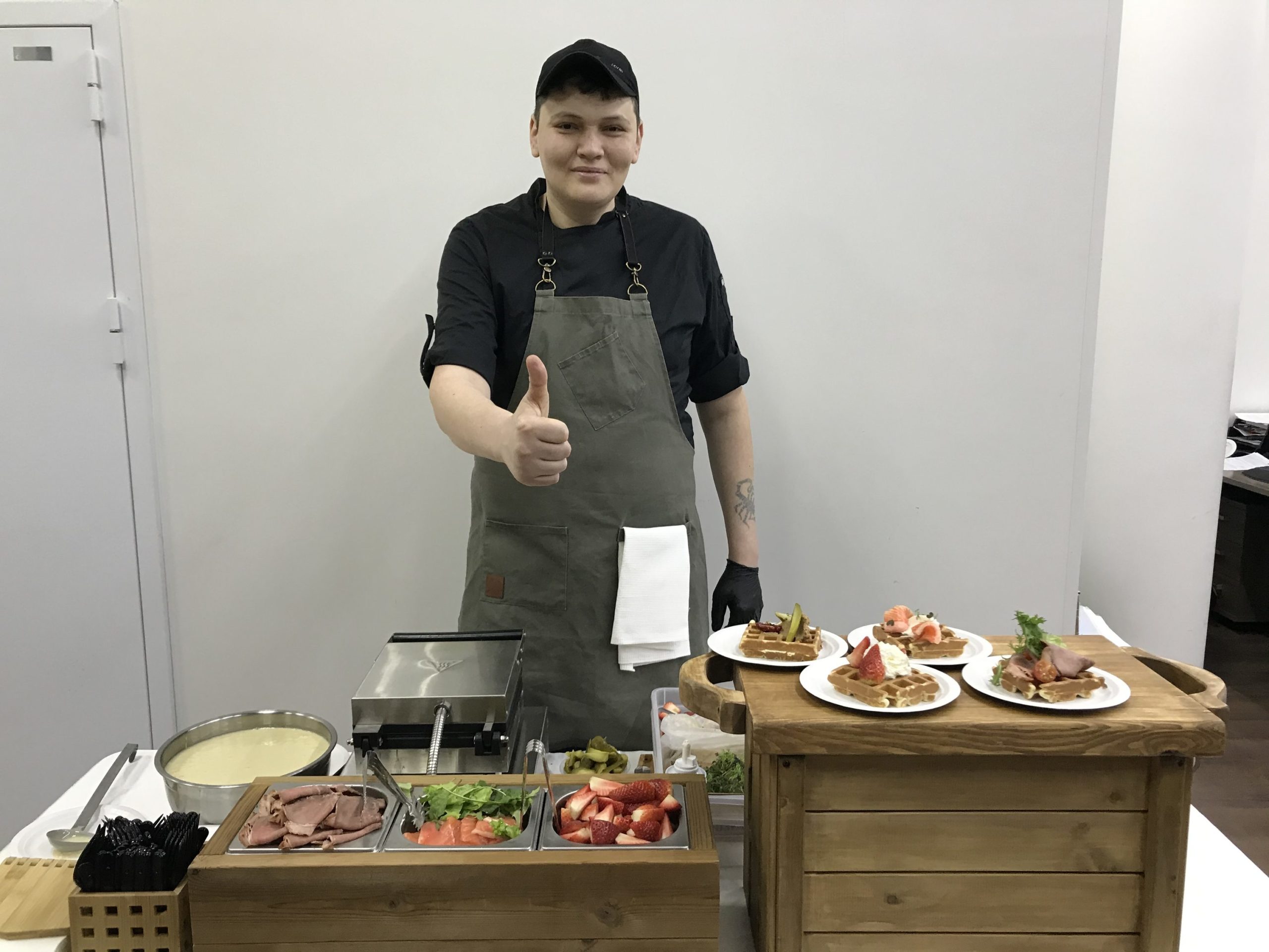 Вафельная станция