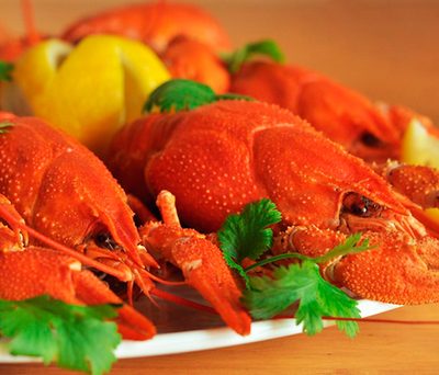 Раки отварные
