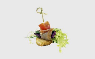 Атле из куриного карпаччо