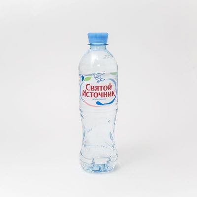 Минеральная вода "Святой источник" 0,5 л без газа