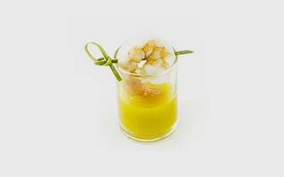 Веррин манговый соусом с чили и крветкой